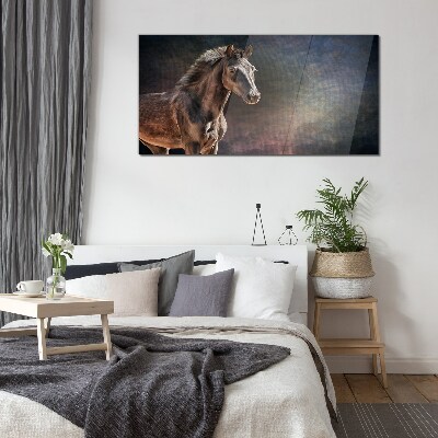 Obraz Szklany Abstrakcja Zwierzę Koń