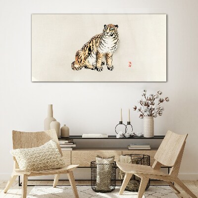Obraz na Szkle Zwierzęta Kot Tygrys