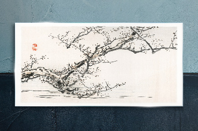Obraz na Szkle Azjatycki drzewo gałęzie