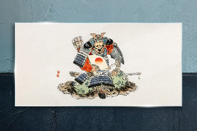 Obraz na Szkle język samuraj