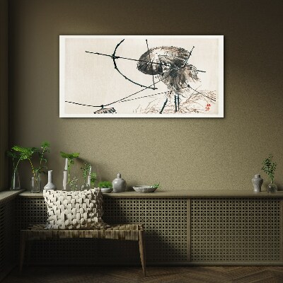 Obraz na Szkle Jellyfish in Abstract Lines