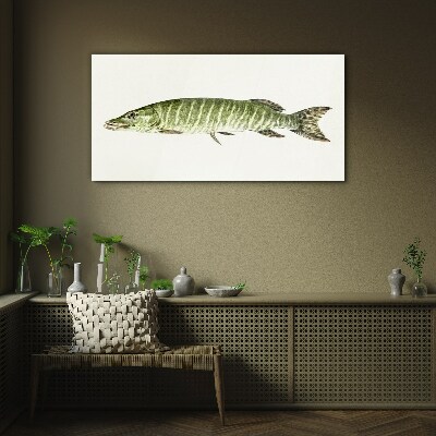Obraz Szklany Muskie w naturalnym środowisku