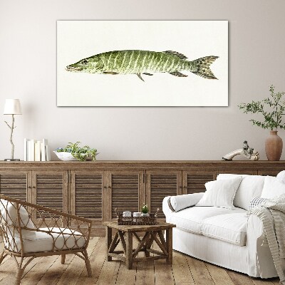 Obraz Szklany Muskie w naturalnym środowisku