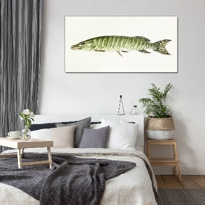 Obraz Szklany Muskie w naturalnym środowisku