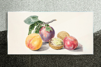 Obraz na Szkle Owoce Gałąź Liście
