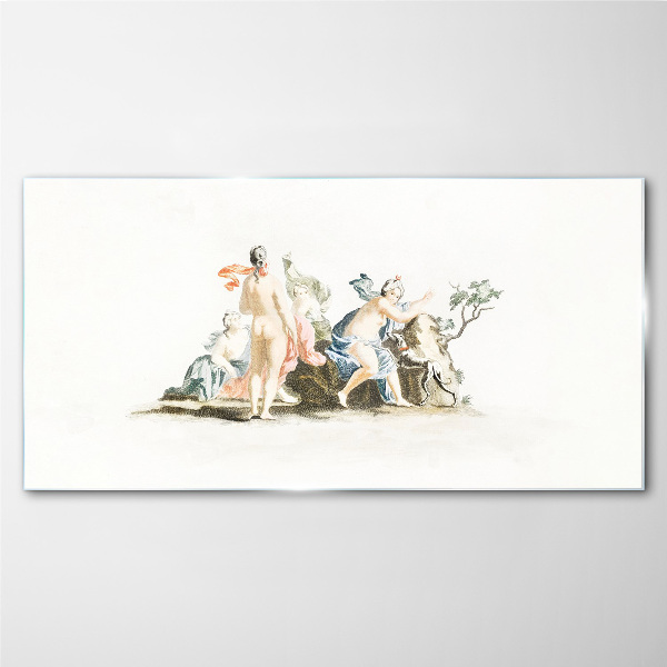 Obraz na Szkle Scena mitologiczna w pastelowych barwach