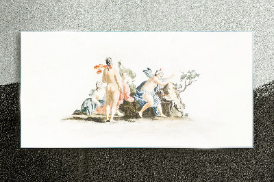 Obraz na Szkle Scena mitologiczna w pastelowych barwach