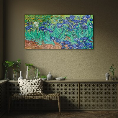 Obraz na Szkle Irysy Van Gogh