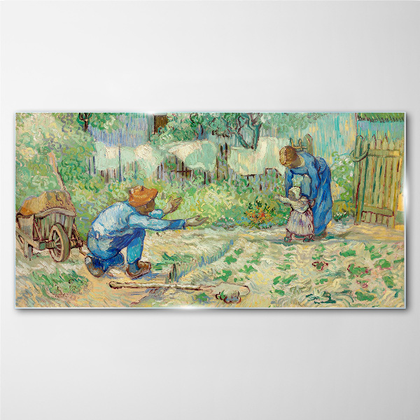Obraz Szklany Pierwsze kroki Van Gogh