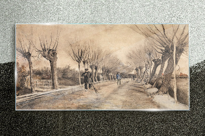 Obraz Szklany Road in Etten Van Gogh