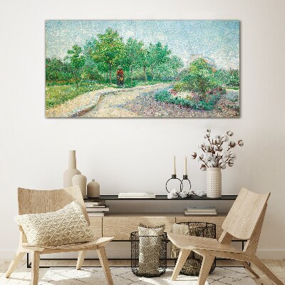 Obraz Szklany Natura Drzewa Van Gogh