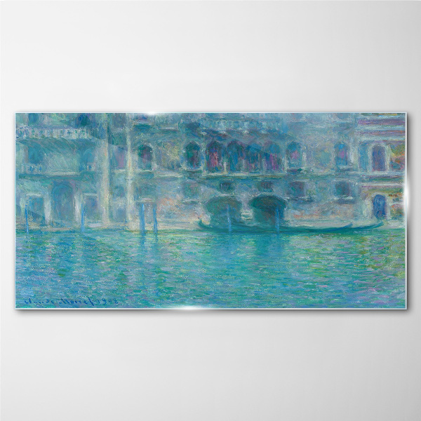 Obraz Szklany Palazzo da Mula Wenecja Monet