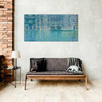 Obraz Szklany Palazzo da Mula Wenecja Monet