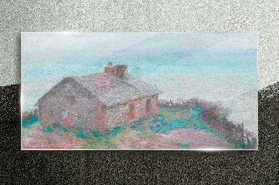 Obraz Szklany Dom Wzgórze Monet