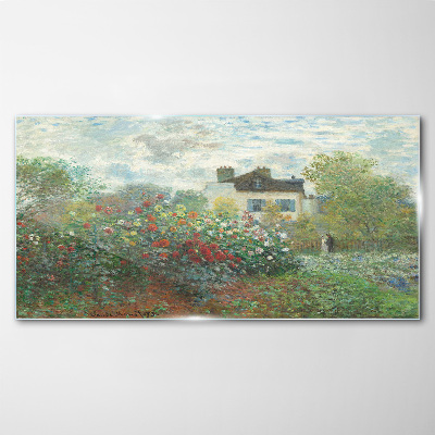 Obraz na Szkle Ogród Natura Monet
