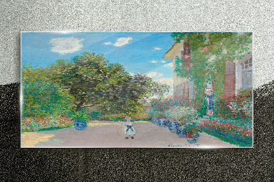 Obraz Szklany Ogród w Giverny