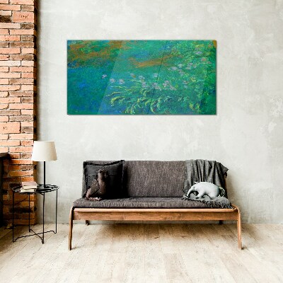 Obraz na Szkle Irysy Monet