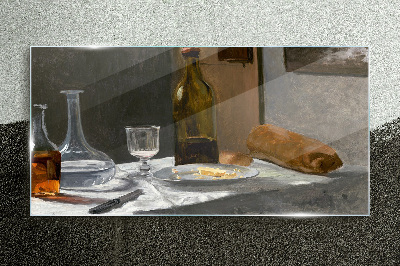 Obraz Szklany Still Life With Bottles Monet