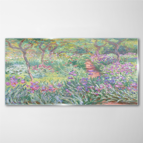 Obraz na Szkle Ogród w Giverny Monet
