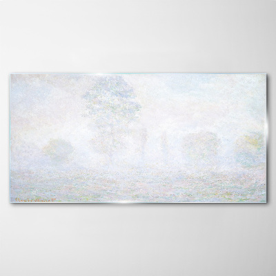 Obraz Szklany Dzień dobry Mist Monet