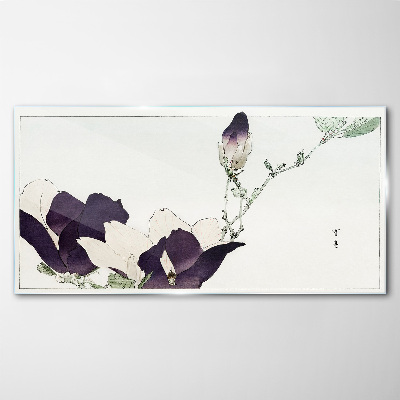 Obraz Szklany Azjatycki kwiaty