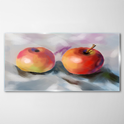 Obraz Szklany owoce jabłko