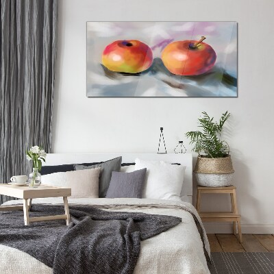 Obraz Szklany owoce jabłko