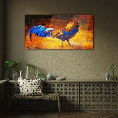 Obraz Szklany Abstrakcja Zwierzę Ptak