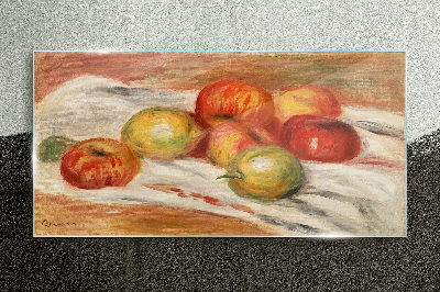 Obraz Szklany Owoce Jabłka