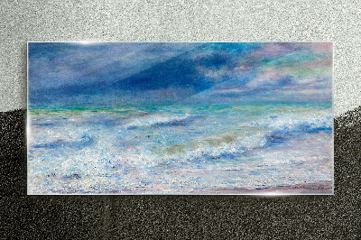 Obraz na Szkle morze fale niebo