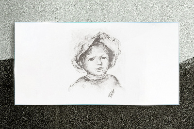 Obraz na Szkle Rysunek Szkic Dziecko