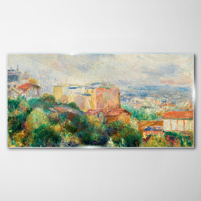 Obraz na Szkle Widok z Montmartre