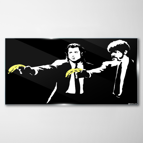 Obraz na Szkle Banany w stylu pop-art