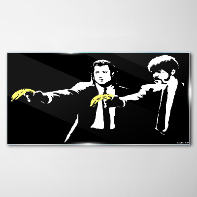 Obraz na Szkle Banany w stylu pop-art