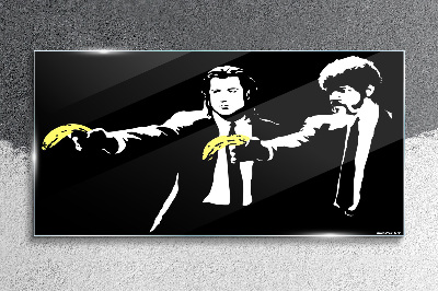 Obraz na Szkle Banany w stylu pop-art