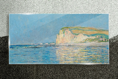 Obraz Szklany Odpływ w Pourville Monet