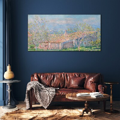 Obraz na Szkle Dom Ogród at Antibes Monet