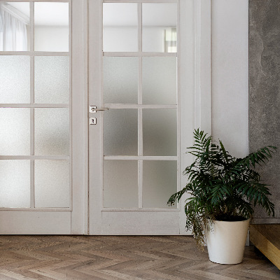 Okleina na okno mleczna folia okienna