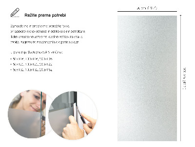 Okleina na okno mleczna folia okienna