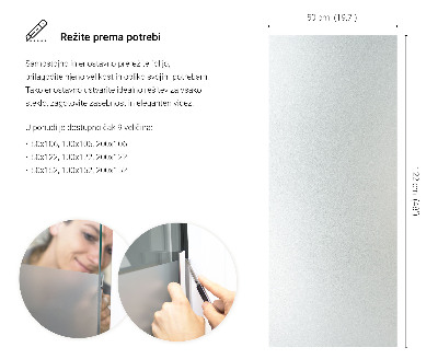 Okleina na okno mleczna folia okienna