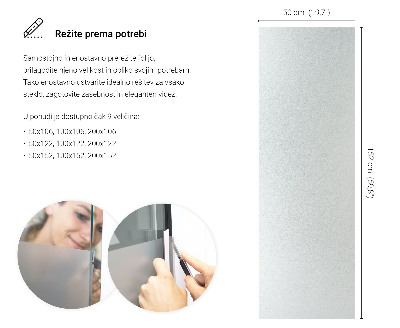 Okleina na okno mleczna folia okienna