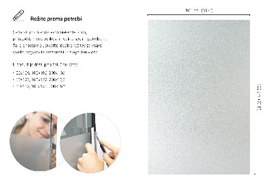 Okleina na okno mleczna folia okienna