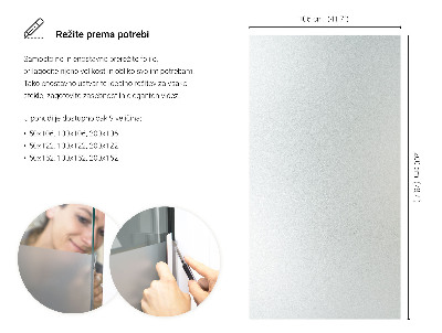 Okleina na okno mleczna folia okienna