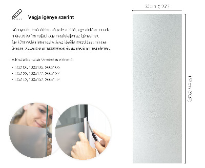 Okleina na okno mleczna folia okienna