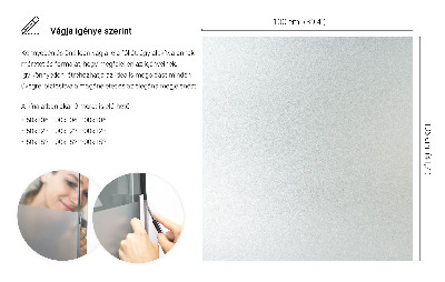 Okleina na okno mleczna folia okienna