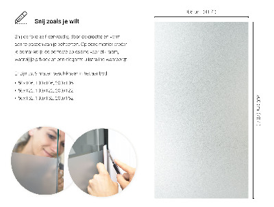 Okleina na okno mleczna folia okienna