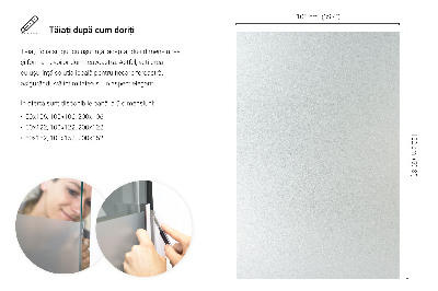 Okleina na okno mleczna folia okienna