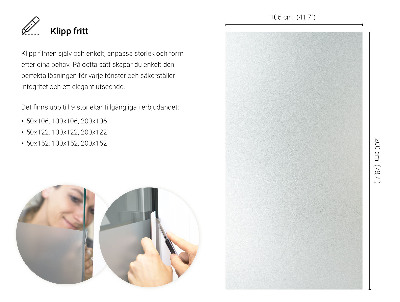 Okleina na okno mleczna folia okienna