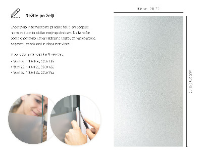 Okleina na okno mleczna folia okienna