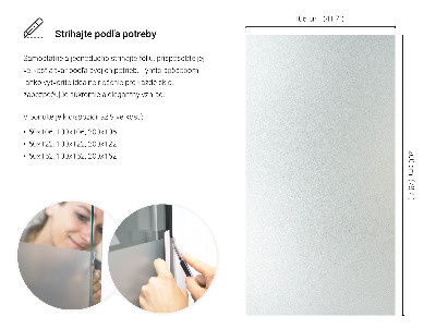 Okleina na okno mleczna folia okienna